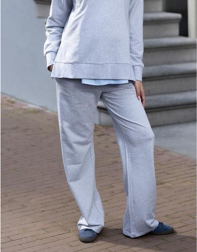 Noppies Noppies Sari - Wide leg Sweat pants grijs - 50N1110 P628