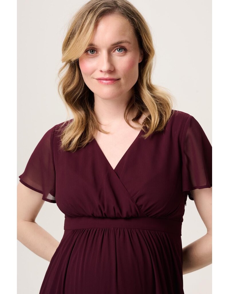 Noppies Noppies jurk - Amelie - Maxi dress rood 50N0413 P801