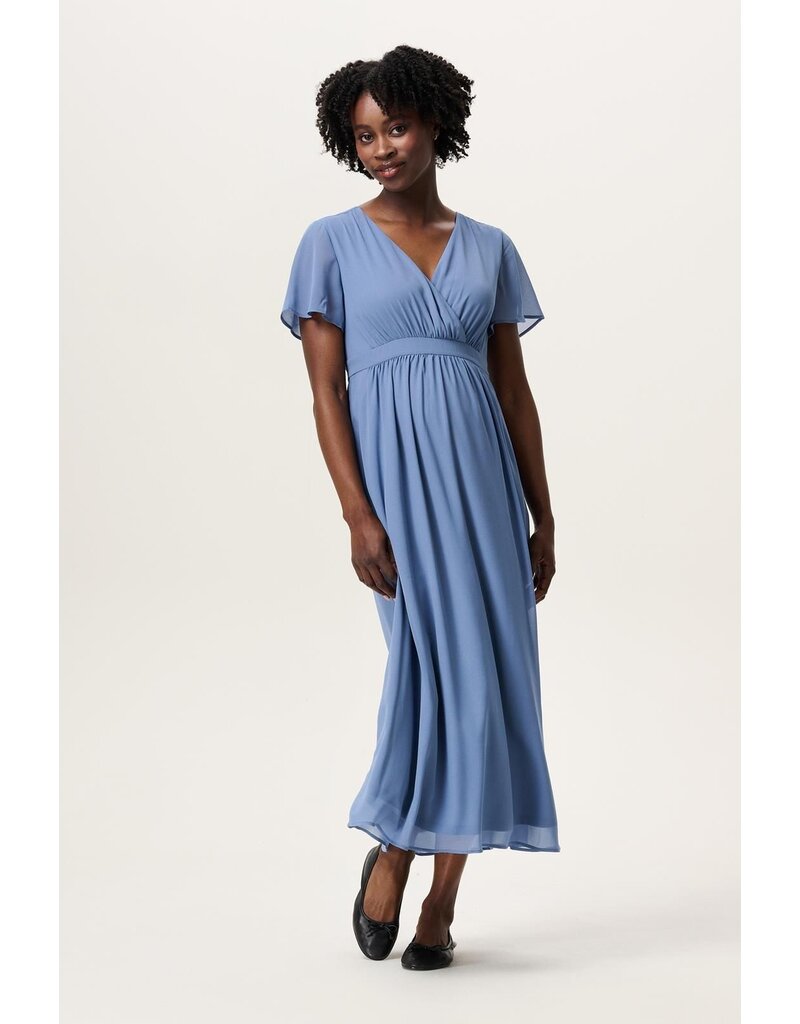 Noppies Noppies jurk - Amelie - Maxi dress Infinity blue 50N0413 P732