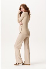 Noppies Noppies broek Soro - Wide leg twin rib - white pepper - 50N1110 P427