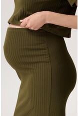 Noppies Noppies Skirt Herlev - twin rib - Dark Olive - 5061113 P981
