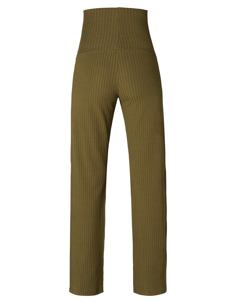 Noppies Noppies broek Rebild - Wide leg twin rib - dark olive - 5061113 P981