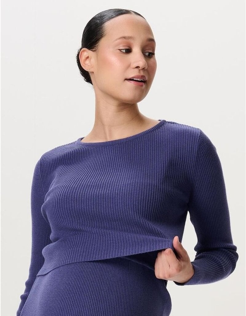 Noppies Noppies Trui Samso - cropped - Skipper Blue- 5070014 N261