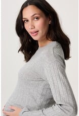 Noppies Noppies Top- Lejre - cropped - Grey Melange 5070010 N422