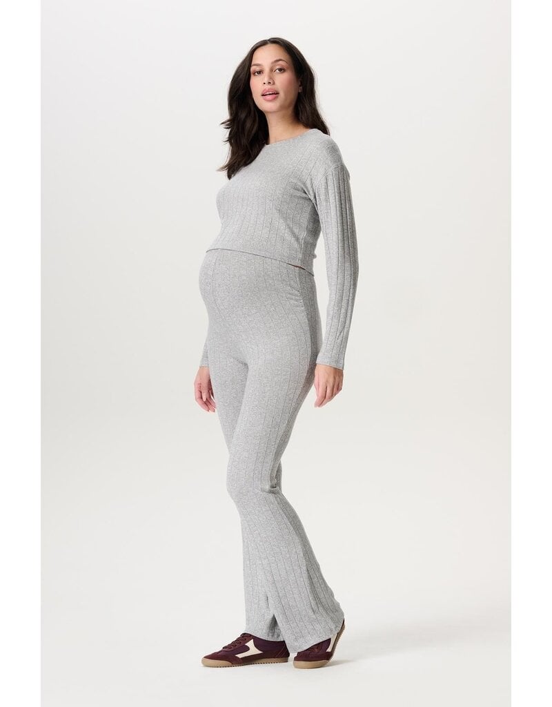 Noppies Noppies Top- Lejre - cropped - Grey Melange 5070010 N422