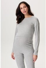 Noppies Noppies Top- Lejre - cropped - Grey Melange 5070010 N422