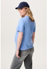 Noppies Noppies Zwangerschap T-shirt Viborg - Cornflower - 5070015 N193