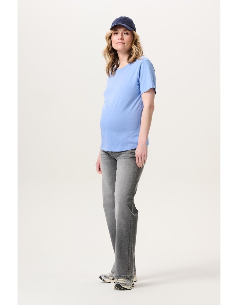 Noppies Noppies Zwangerschap T-shirt Viborg - Cornflower - 5070015 N193