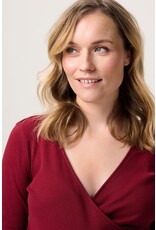 Noppies Noppies zwangerschap & voeding-shirt - Sara  tibetan rood 5070016 N260