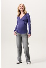 Noppies Noppies zwangerschap & voeding-shirt - Sara-  Skipper Blue - 5070016 N261