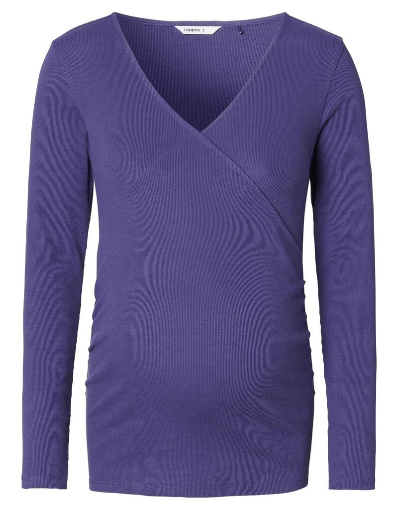 Noppies Noppies zwangerschap & voeding-shirt - Sara-  Skipper Blue - 5070016 N261