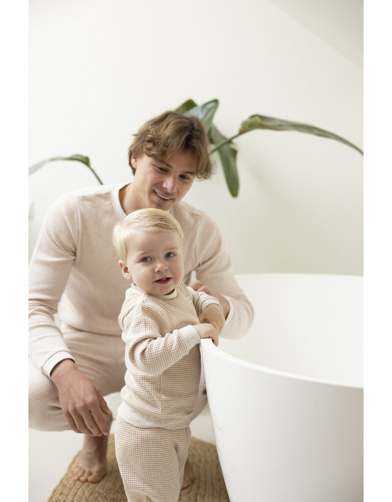 Feetje Baby Feetje Pyjama Family Edition Wafel - Volwassen - Stroopwafel