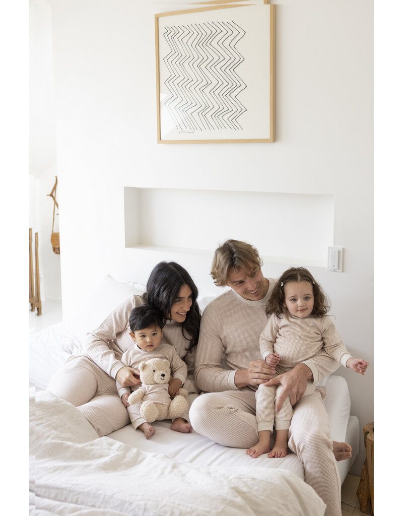 Feetje Baby Feetje Pyjama Family Edition Wafel - Volwassen - Stroopwafel