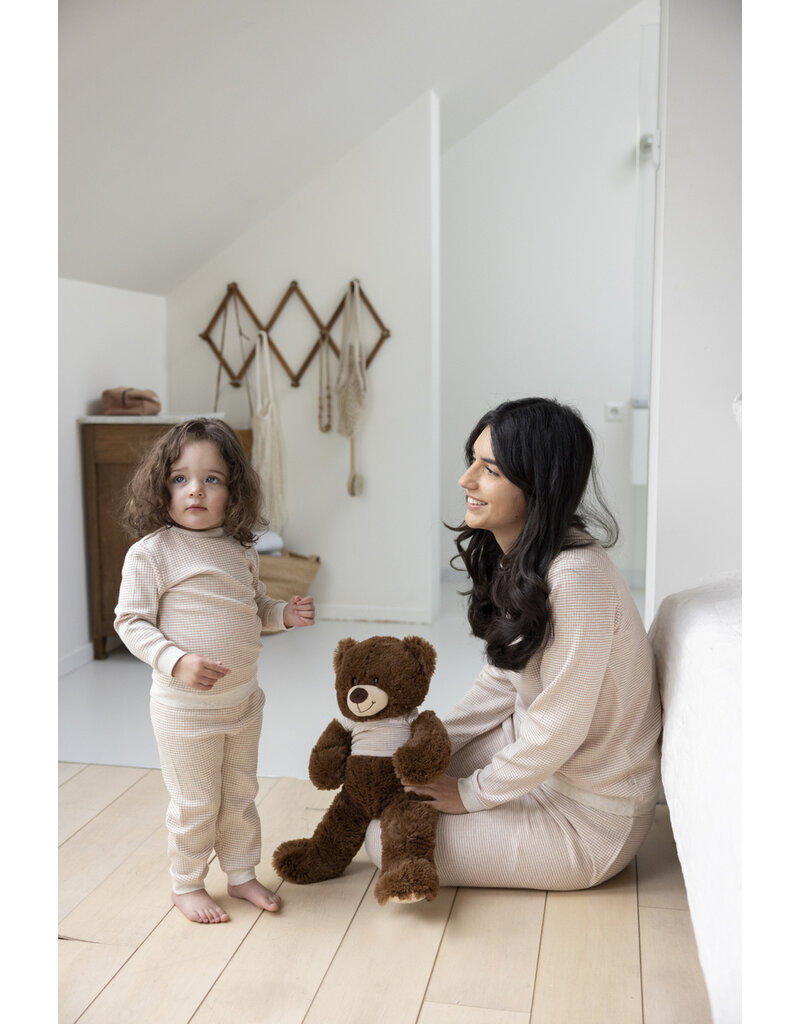 Feetje Baby Feetje Pyjama Family Edition Wafel - Volwassen - Stroopwafel