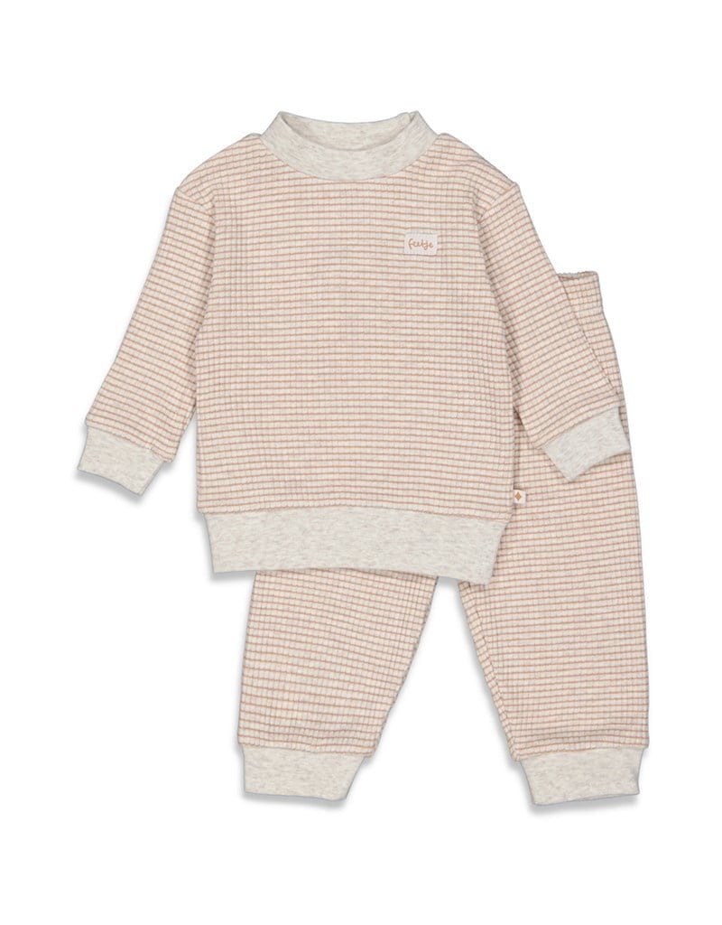 Feetje Baby Feetje Pyjama Family Edition Wafel - kind - Stroopwafel