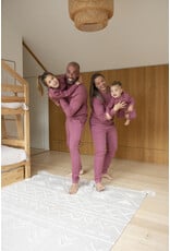Feetje Baby Feetje Pyjama Family Edition Wafel - Volwassen - Berry