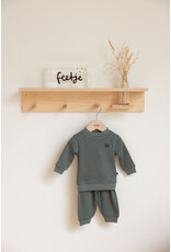 Feetje Baby Feetje Pyjama Family Edition Wafel - Volwassen - Zeegroen