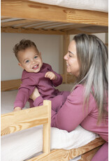 Feetje Baby Feetje Pyjama Family Edition Wafel - kind - Berry rood