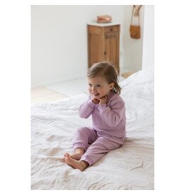 Feetje Baby Feetje Wafel Pyjama - Lilac melange