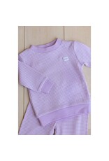 Feetje Baby Feetje Wafel Pyjama - Lilac melange - 305617