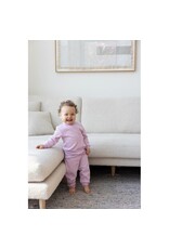 Feetje Baby Feetje Wafel Pyjama - Lilac melange - 305617
