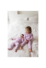 Feetje Baby Feetje Wafel Pyjama - Lilac melange - 305617