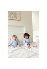 Feetje Baby Feetje Wafel Pyjama - Baby Blue melange  305618