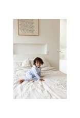 Feetje Baby Feetje Wafel Pyjama - Baby Blue melange  305618