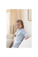 Feetje Baby Feetje Wafel Pyjama - Baby Blue melange  305618