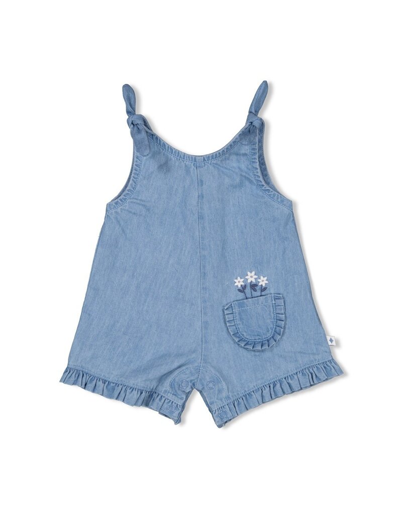 Feetje Baby Feetje Meisje - Playsuit - Summer Denim - blauw - 51100109