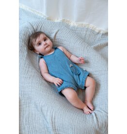 Feetje Baby Feetje Meisje - Playsuit - Summer Denim - blauw