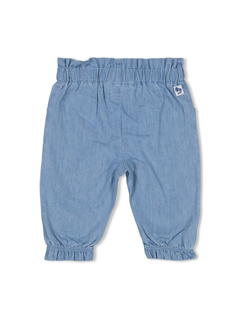Feetje Baby Feetje Meisje - Broek ruches - Summer Denim - blauw - 52202542