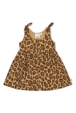 Feetje Baby Feetje Meisje - Jurk Mousseline AOP - Summer Woven - Camel  - 51400589