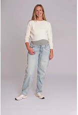 Love2Wait Love2Wait jeans Kate Tapered Wide Leg - Light wash B999037 020