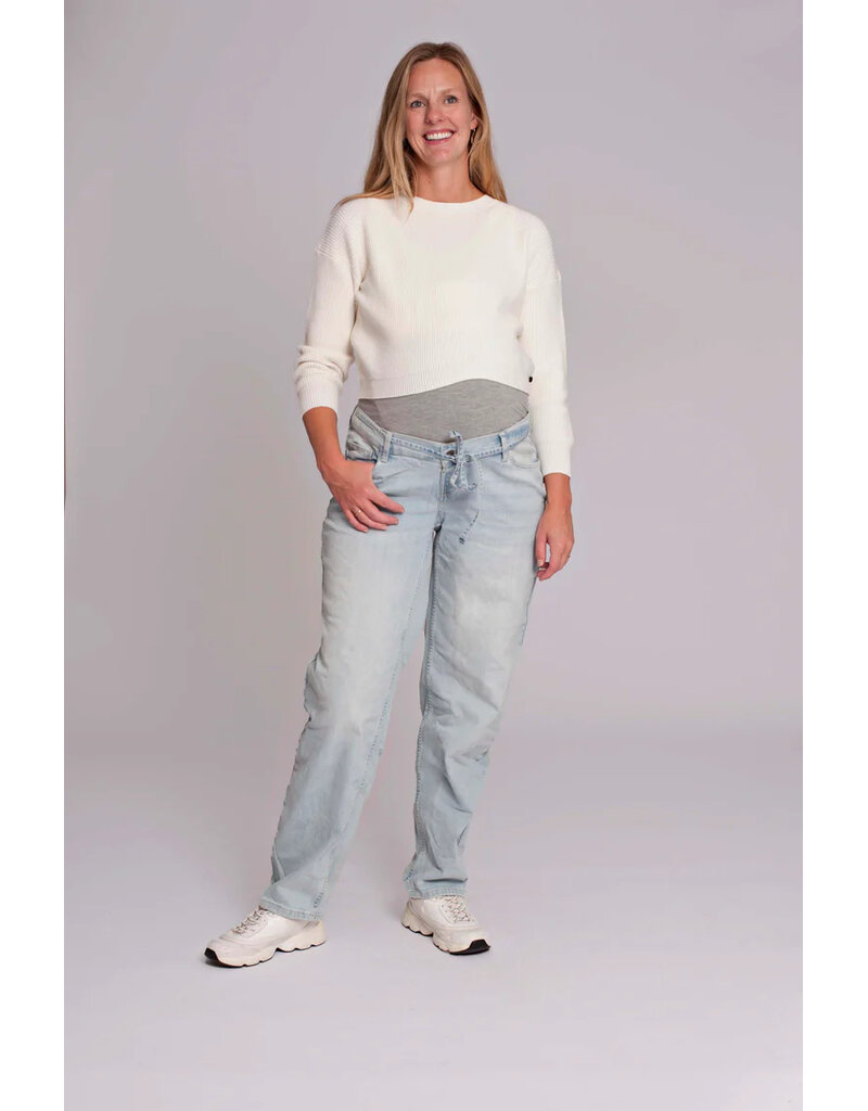 Love2Wait Love2Wait jeans Kate Tapered Wide Leg - Light wash B999037 020