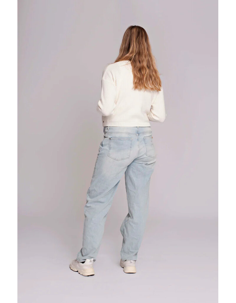 Love2Wait Love2Wait jeans Kate Tapered Wide Leg - Light wash B999037 020