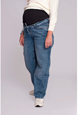 Love2Wait Love2Wait jeans Kate Tapered Wide Leg - Stone wash B999037 021