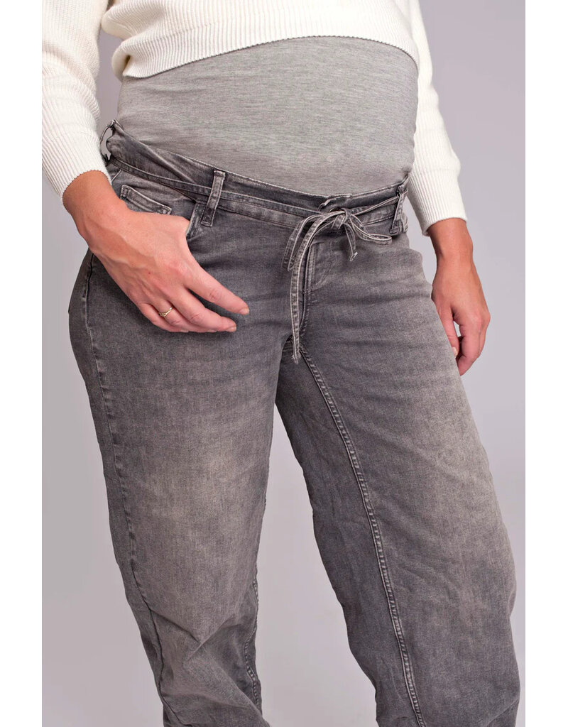 Love2Wait Love2Wait jeans Kate Tapered Wide Leg - Grey B999037 025