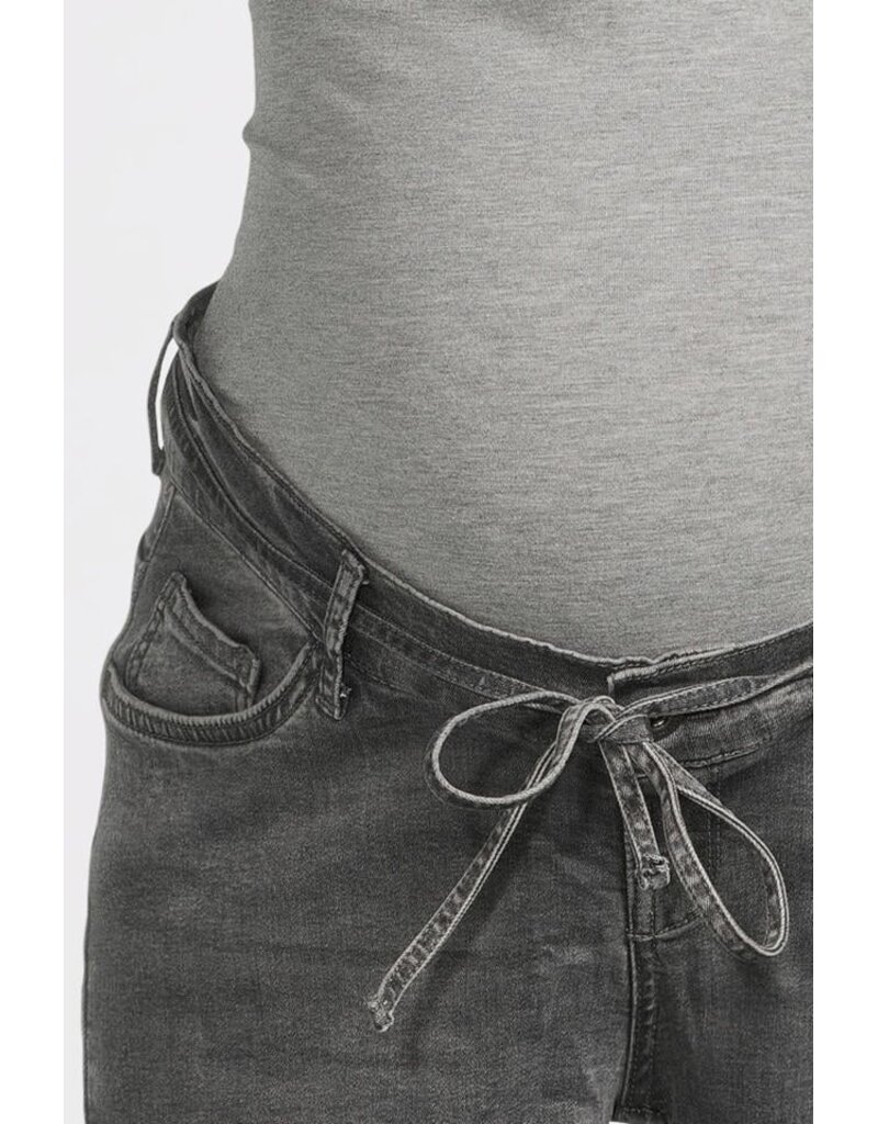 Love2Wait Love2Wait jeans Kate Tapered Wide Leg - Grey B999037 025