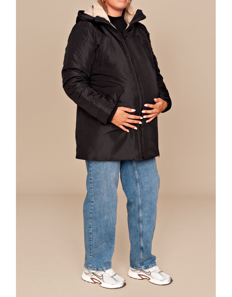Love2Wait Love2Wait Winterjas - Babycarrier - 3 in 1 - Zwart - C252000 0004