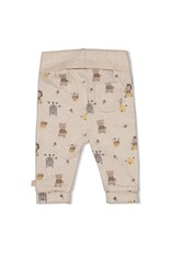 Feetje Baby Feetje broek AOP - Honey Bear  - Offwhite  - 52202463