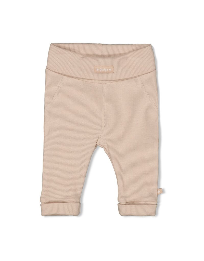 Feetje Baby Feetje broek Rib - Honey Bear  - Zand    -52202464