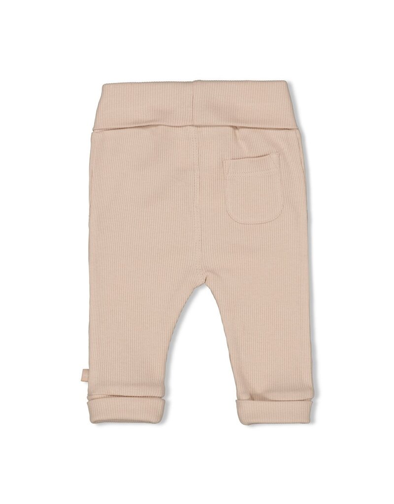 Feetje Baby Feetje broek Rib - Honey Bear  - Zand    -52202464