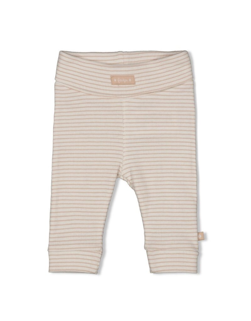 Feetje Baby Broek Rib gestreept - Honey Bear - Zand - 52202465