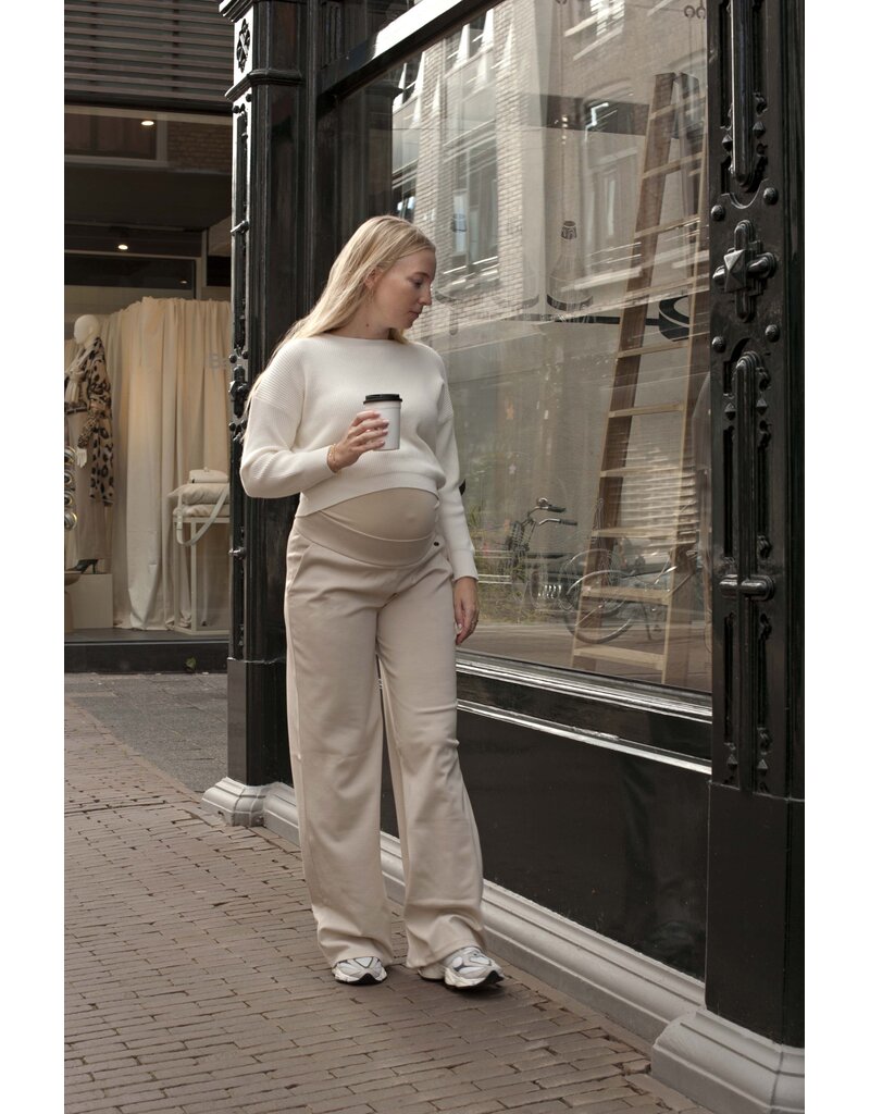 Love2Wait Love2Wait - Pants Wide Leg -  Clay - B999079 - 018