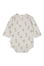 Feetje Baby Feetje Wikkelromper longsleeve AOP - Elephant - 50200254