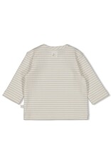 Feetje Baby Feetje longsleeve rib gestreept - Elephant - mint - 51602696