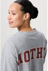 Noppies Noppies Sweater met voedingsfunctie Alta - Backprint - Grey 5070213 P628