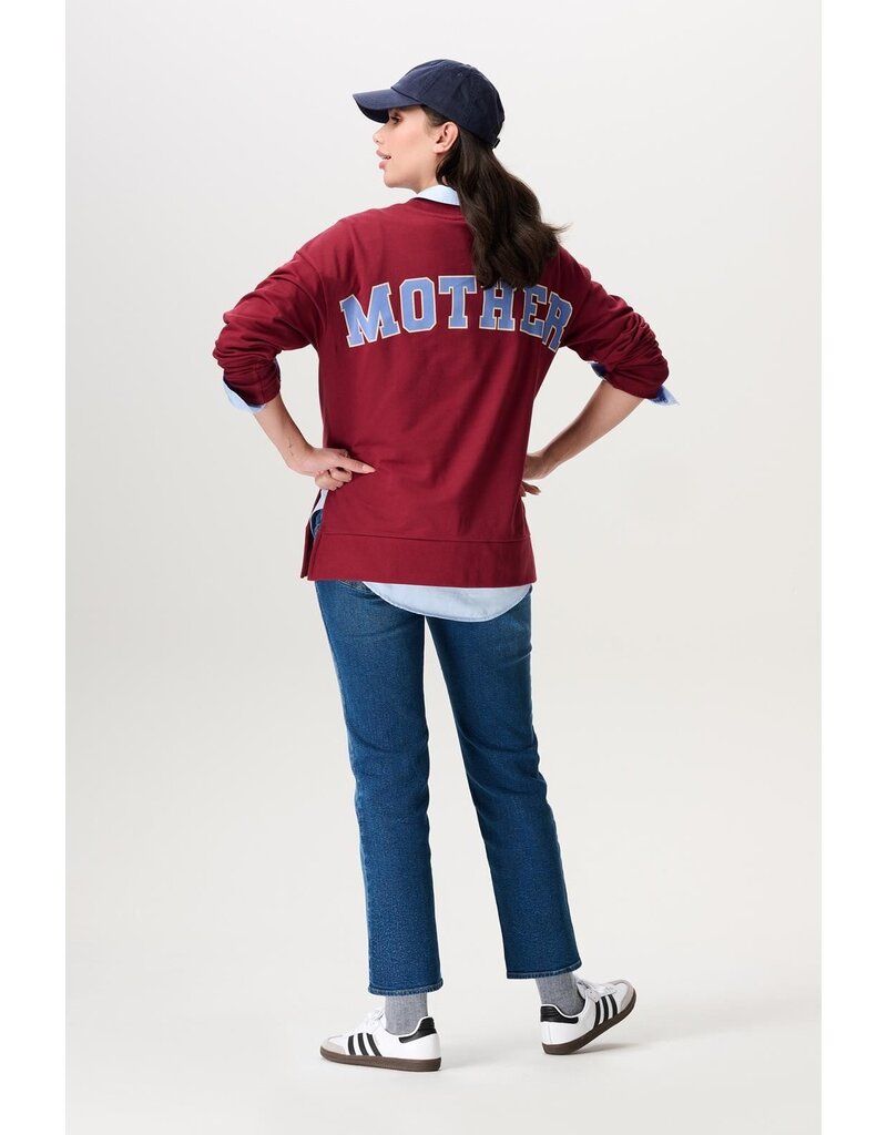Noppies Noppies Sweatermet voedingsfunctie Alta - Backprint - rood - 5070213 N260
