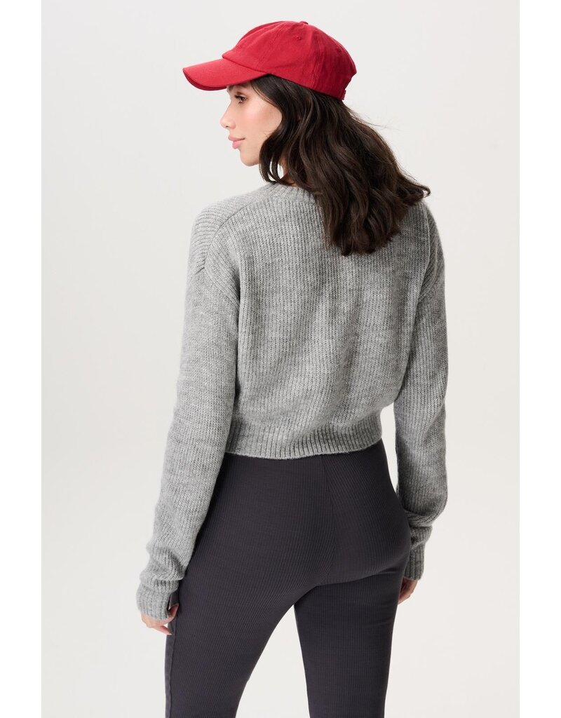 Noppies Noppies Vest Bergen - Grey Melange - 5070310 N422